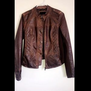 Leather jacket